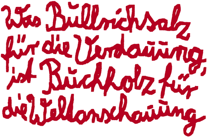 Spruch Bullrichsalz